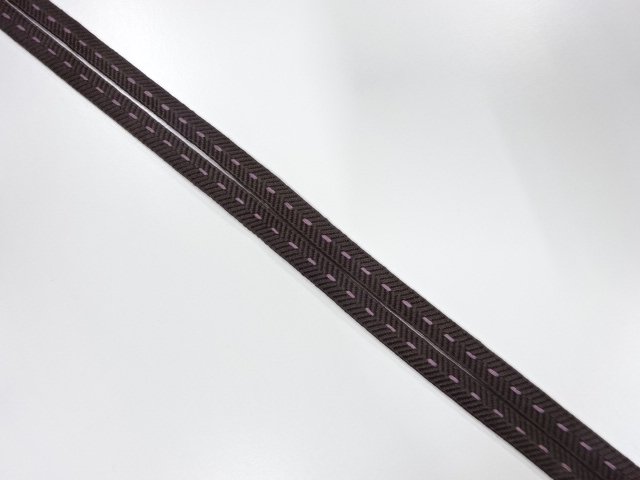 未使用品　正絹　帯留め用　手組三分紐